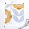 Mid Century Floral Scandi Poppies Retro Inspired Atomic Era 1950S 1960S Look Custom Printed Fabric by Spoonflower Various Fabrics by the Yard or Fat Quarter